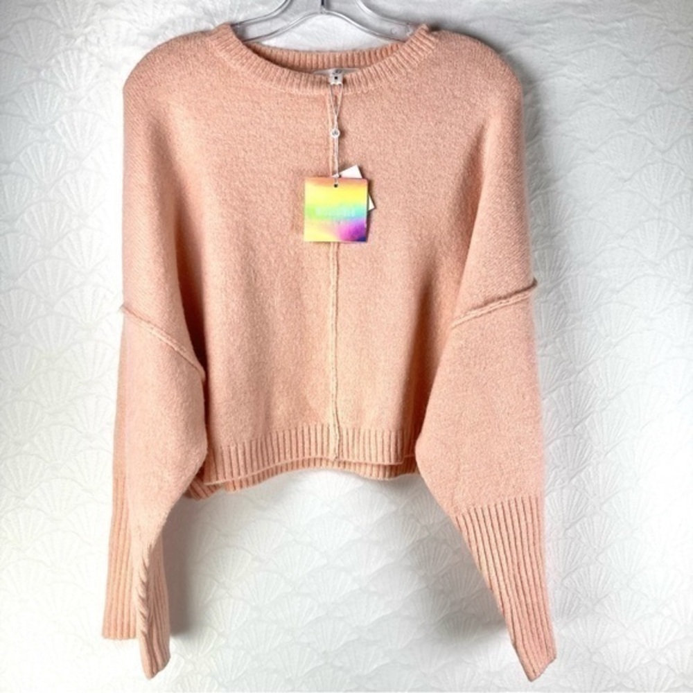 Missguided Cropped Basic Knitted Jumper Sweater S… - image 1